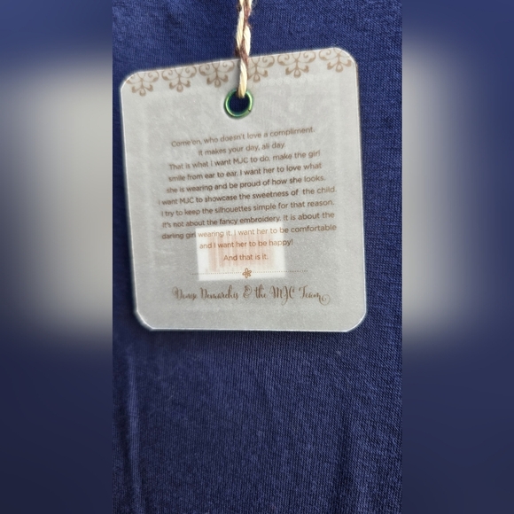 Matilda Jane New With Tag Elegant Blue Women's Top - Picture 13 of 13